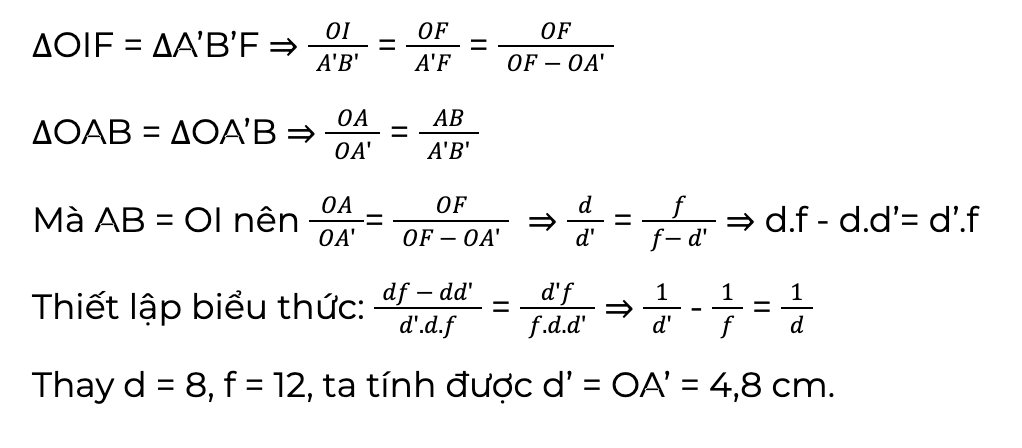 Thấu kính phân kì là gì? Đặc điểm, cách vẽ, ứng dụng và bài tập (Vật lý 9)